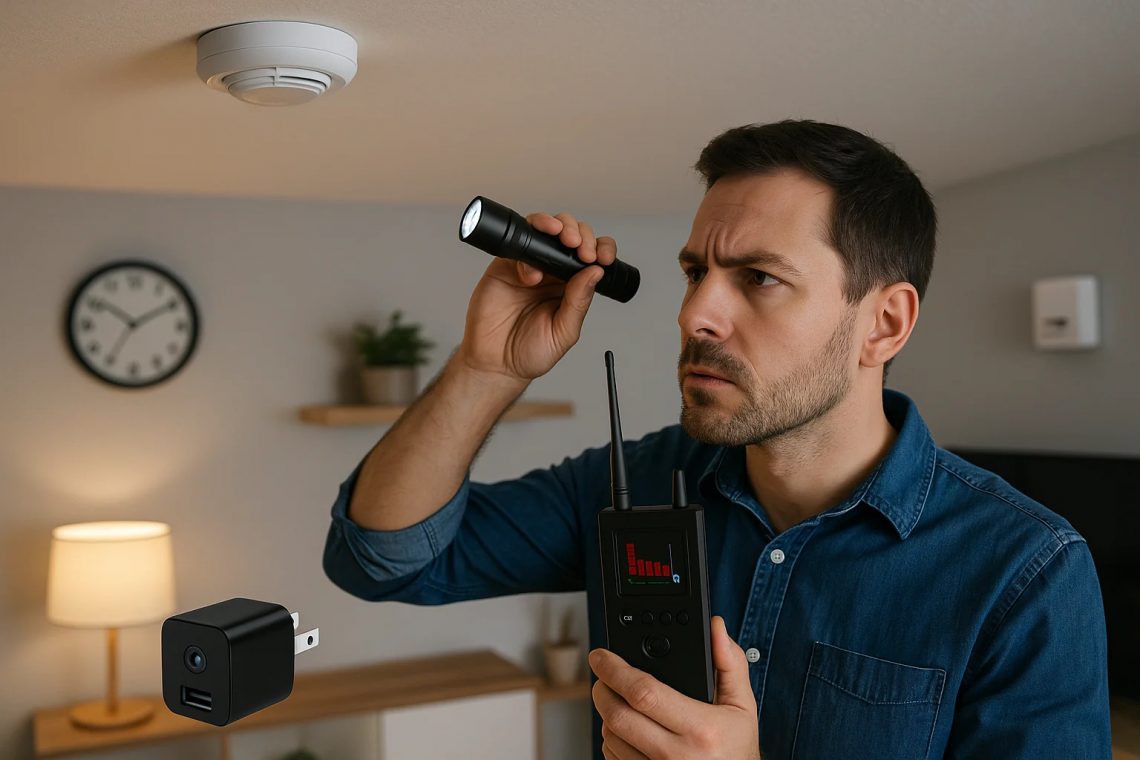 détecter caméra espion avec smartphone